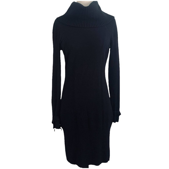 KAREN Millen Turtleneck Sweater Dress - Picture 4 of 10
